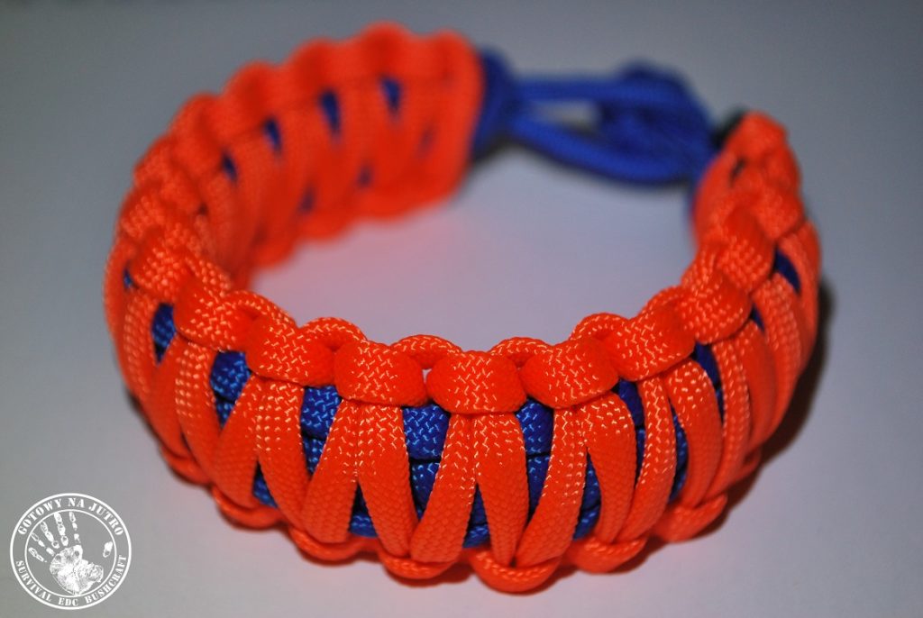 Bransoleta King Cobra Paracord 550 Gotowy na Jutro