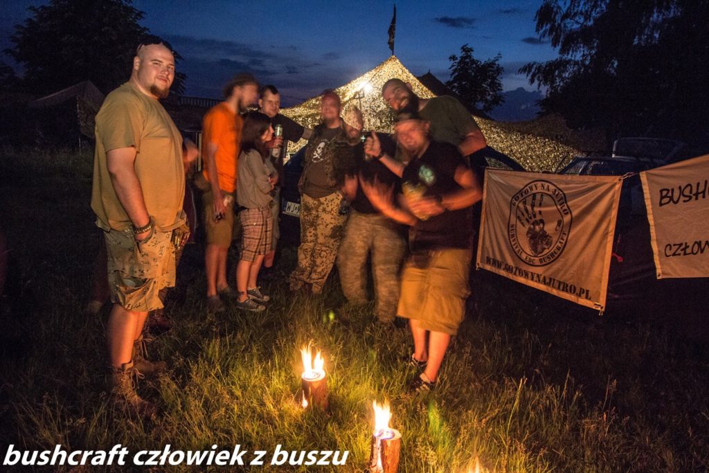 Załoga w komplecie obóz Konwent Preppers Poland