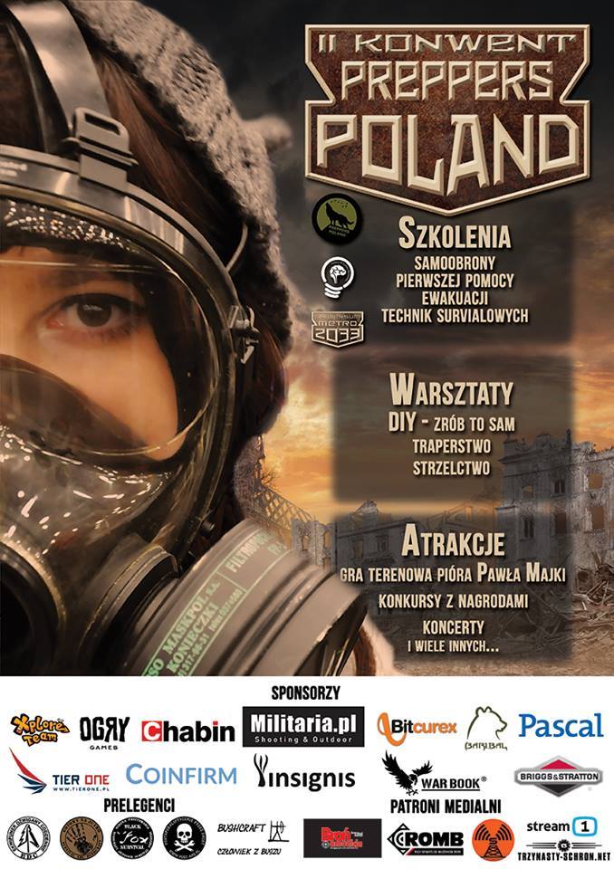 Plakat Konwent Preppers Poland