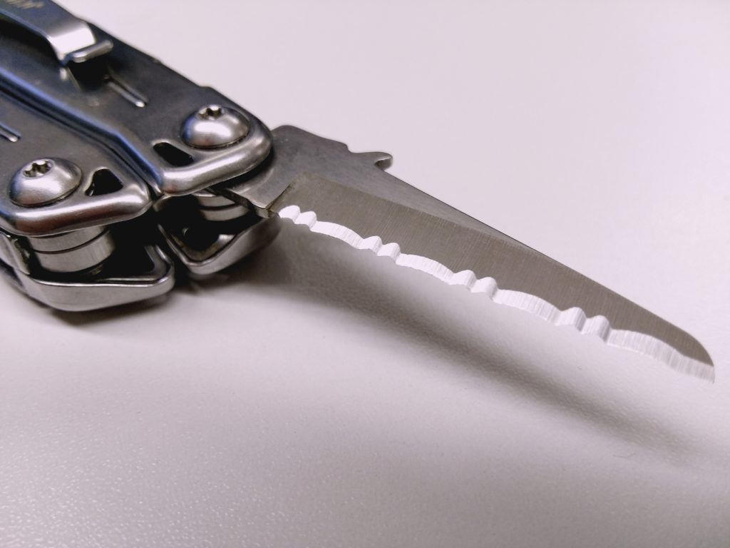 Leatherman Sidekick - ostrze ząbkowane